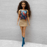 Tričko a minisukně pro Barbie
