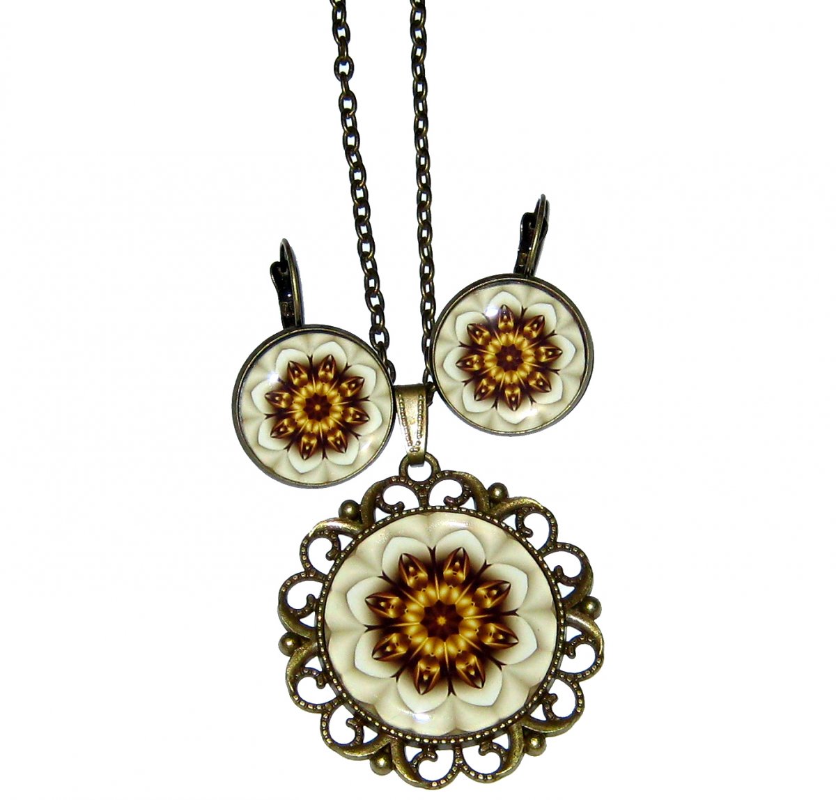 Souprava...Květ nebo Mandala?