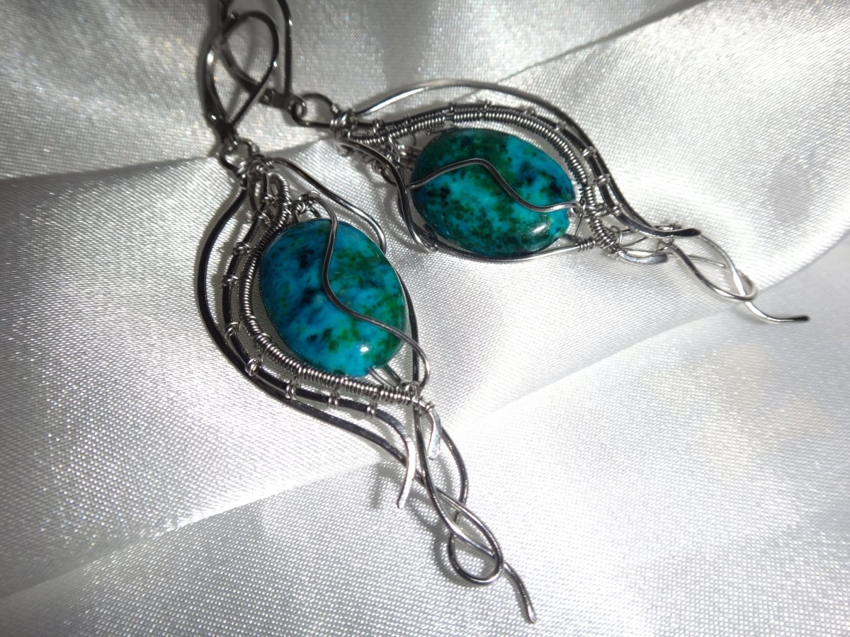 Chryzokol - vodopád