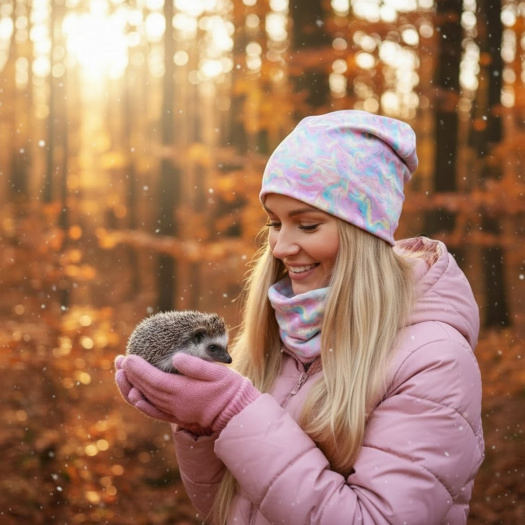 SET ČEPICE S NÁKRČNÍKEM