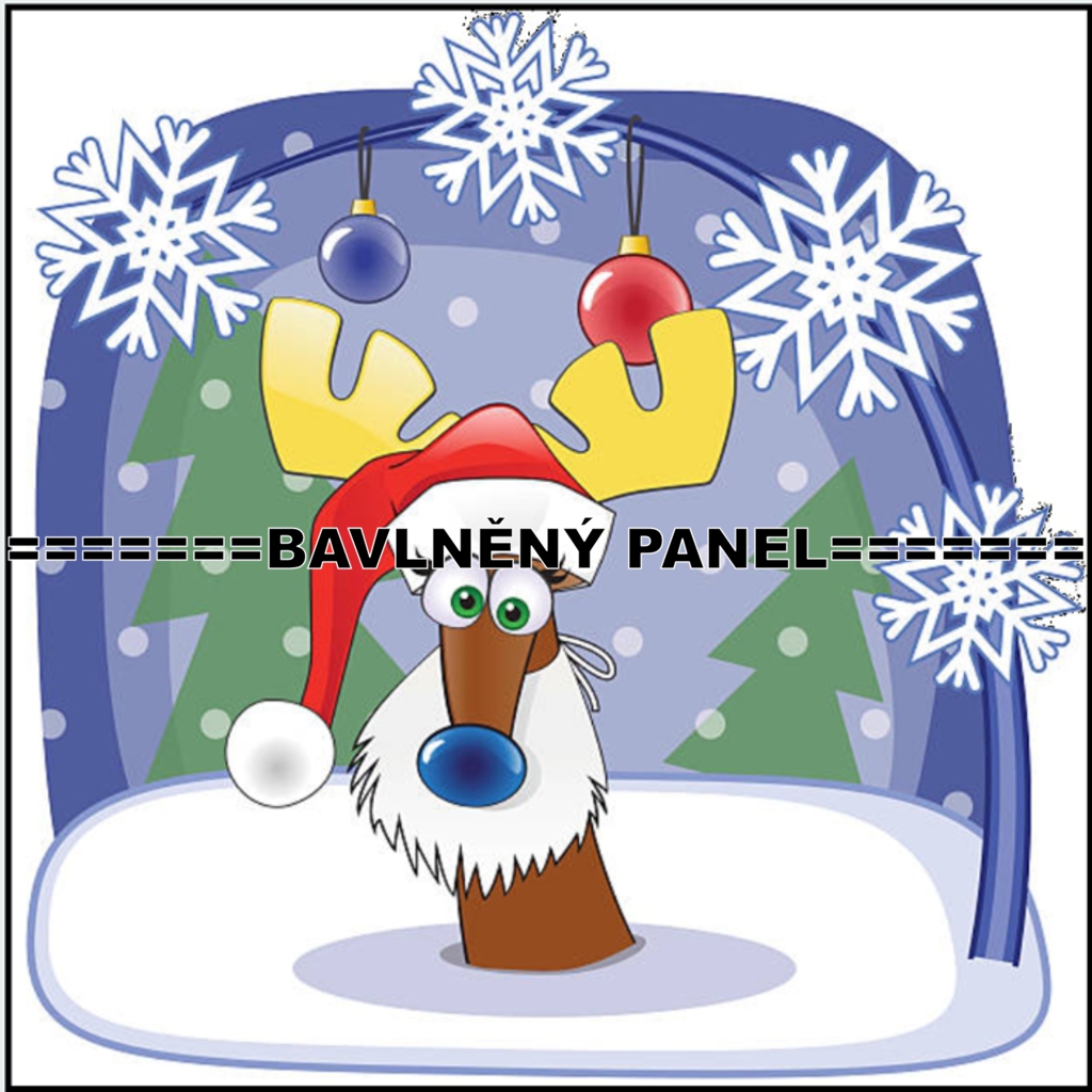 BAVLNĚNÝ PANEL - digitální tisk -  DTV6