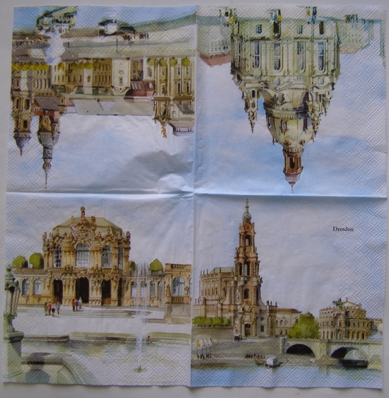 Ubrousek pro tvoření - 33 x 33 cm - M18