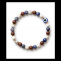 Náramek býčí oko, howlit, lapis, sodalit ŠEHEREZÁDA  - OCHRANNÝ NARAMEK hand made