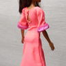 Neonové šaty pro Barbie