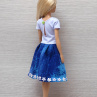 Barevné šatičky pro Barbie