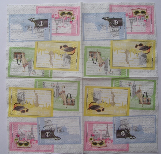 Ubrousek pro tvoření - 33 x 33 cm - M19