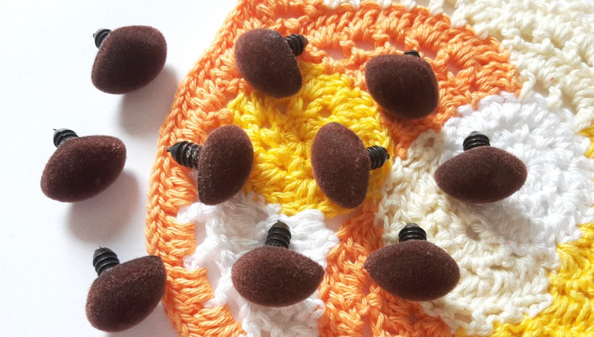 nos hnědý semiš 19mm  NOS01