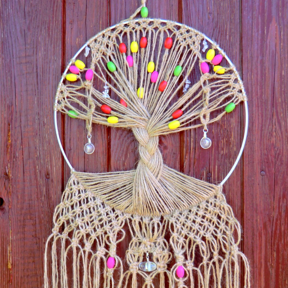 Strom Života - Olivovník s Křišťálem Φ 30 cm