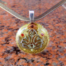 Granátový Ornament  čisté Lásky (2) bílý Achát