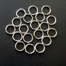 Dvojité spojovací kroužky nerez ocel 5 mm - 50 ks 