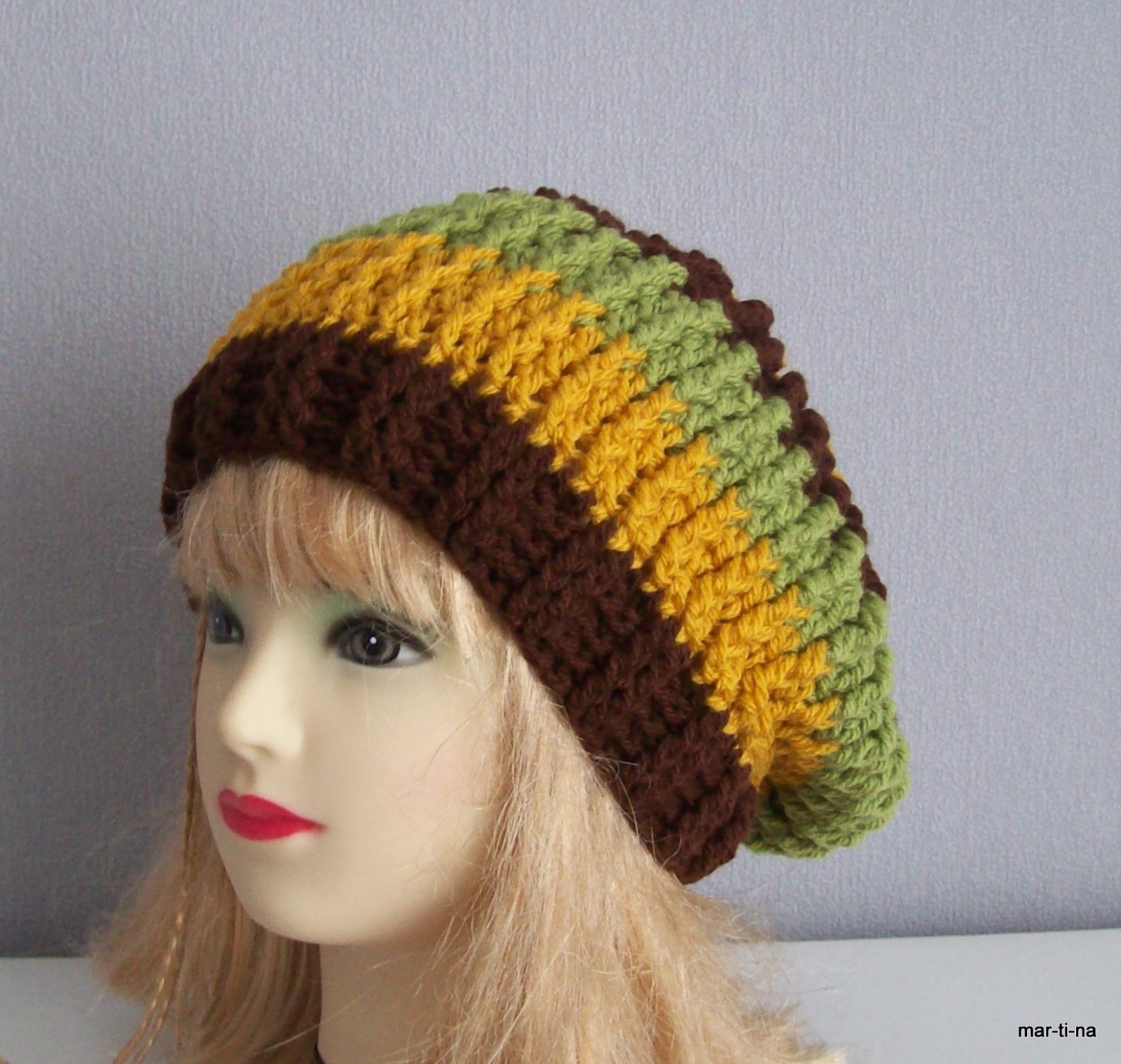 Čepice - čokoláda,banán,pistácie...