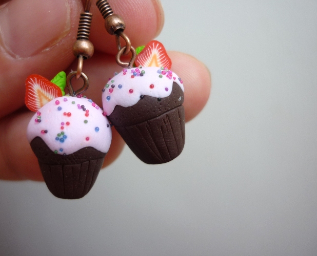 muffinky - náušnice