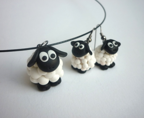 Ovečková invazééé - náhrdelník