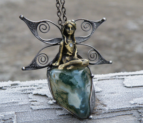 Vílenka lesní mechová...(Mechový Achát)