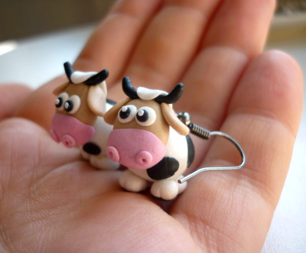 Kravičky - fimo