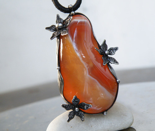 Kvetoucí Karneol... souprava