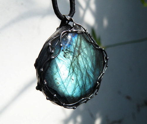 Lúnë silmë...(Labradorit XXL) oboustranný