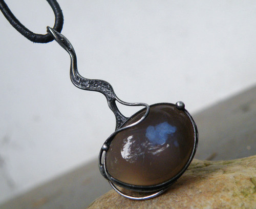 Světlo a tma ... (Achát) oboustranný