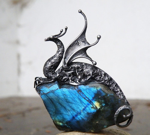 Ellaran...nebeský...(Labradorit) dekorace