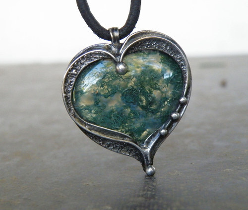 Srdce lesa...(Mechový Achát)