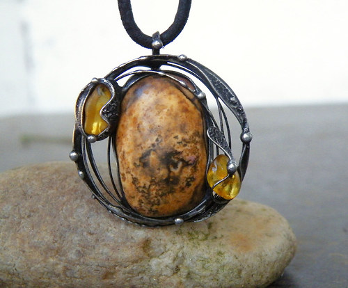 Cesta...(Jaspis, Jantar)