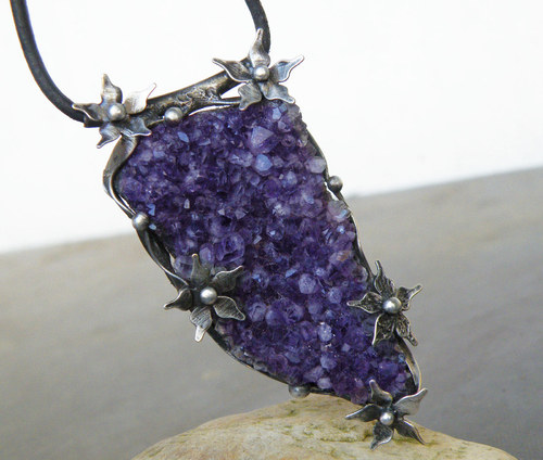 Kvetoucí krystaly...(Ametyst - drůza XXL)