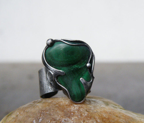 Dračí prsten...(Malachit)