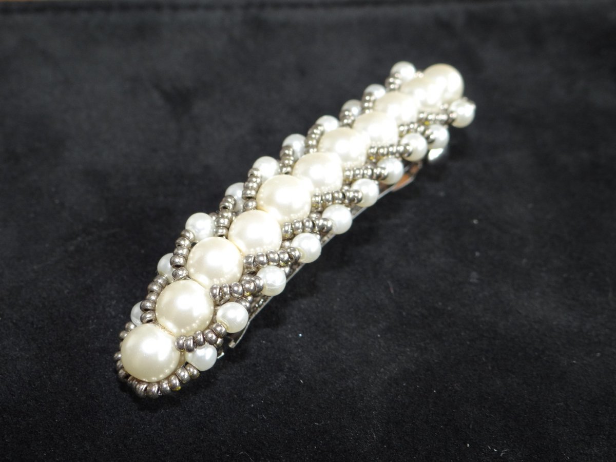 Spona (francouzké zapínání, 6x8cm) - Flat spiral #4