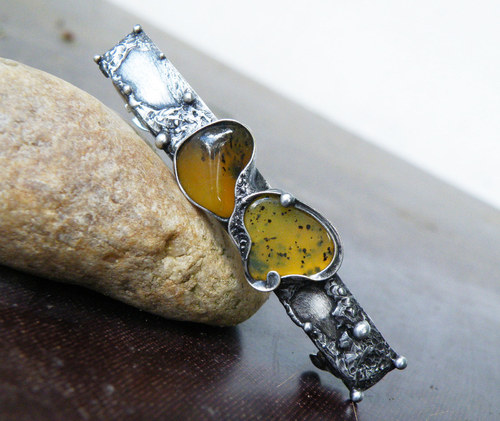 Diana...(žluté Opály) souprava