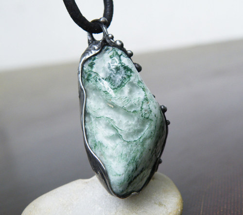 Z pokladů lesa...(stromečkový achát) souprava