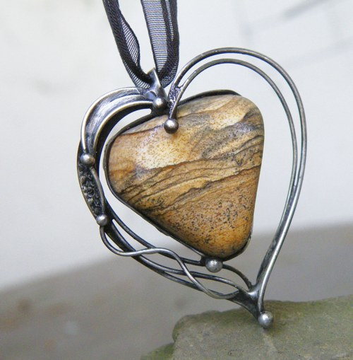 Srdce pouště...(jaspis)