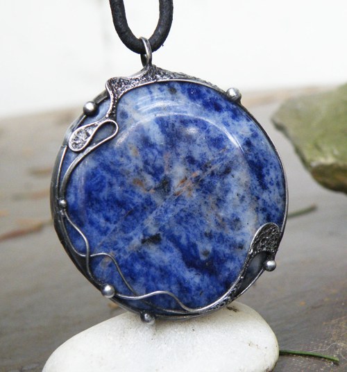 Modrý svět...(sodalit) oboustranný