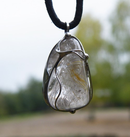 Venušiny vlasy...(sagenit)