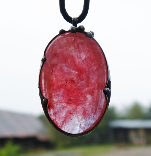 Watany...(jahodový křemen)