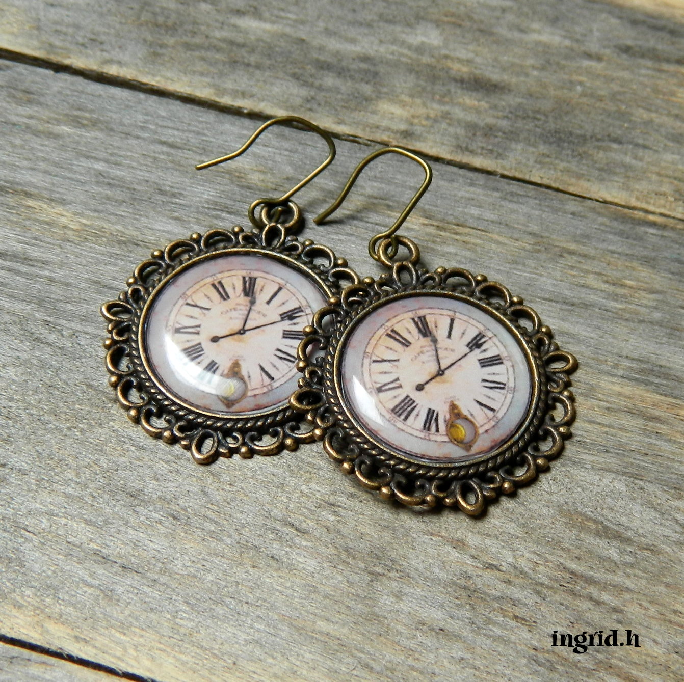 Náušničky Hodiny