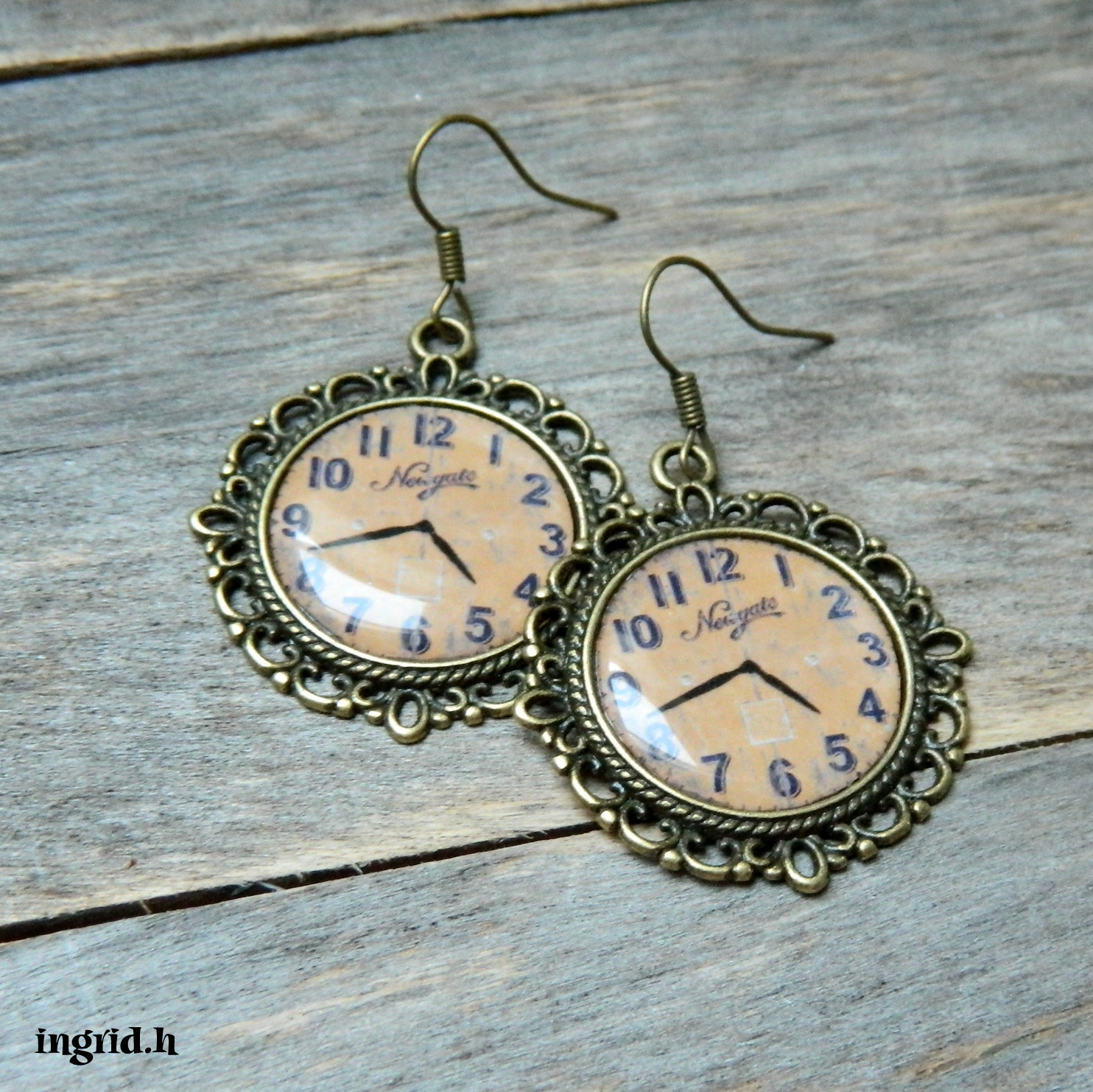 Náušničky Hodiny