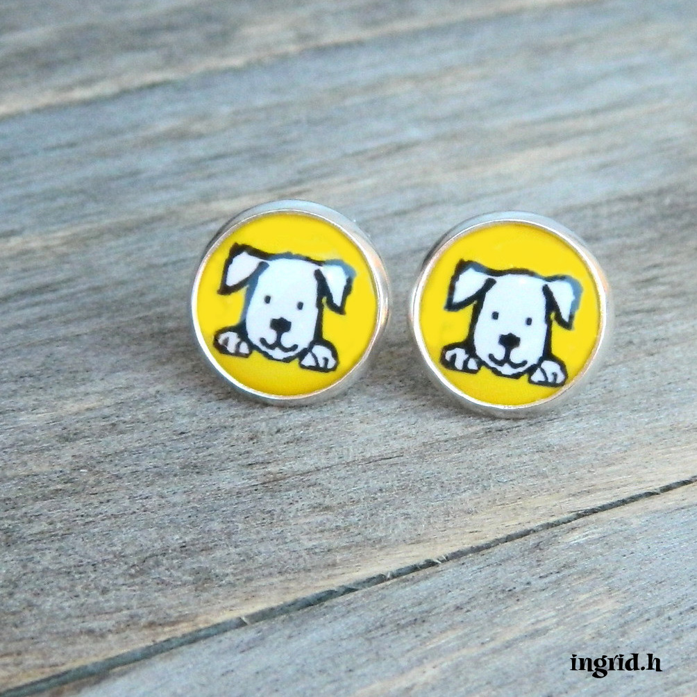 Náušničky Štěňátko