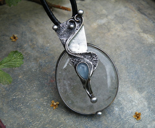 Vzpomínka...na moře...(Křišťál, Akvamarín)