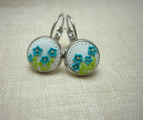 Blooming garden collection - fimo květinky