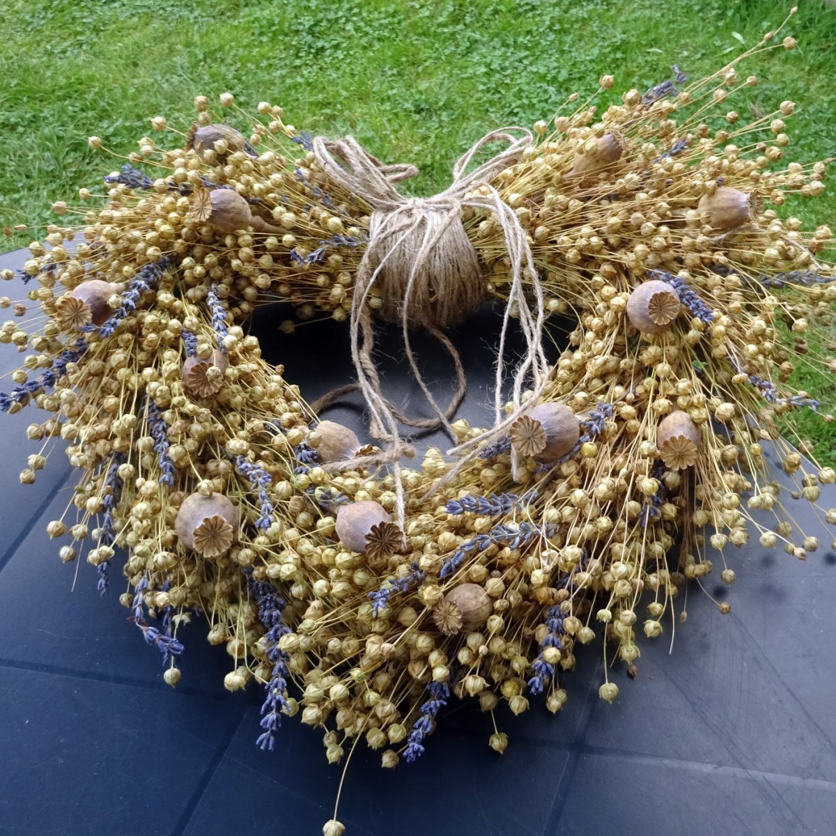 Srdce - Srdce lněné...