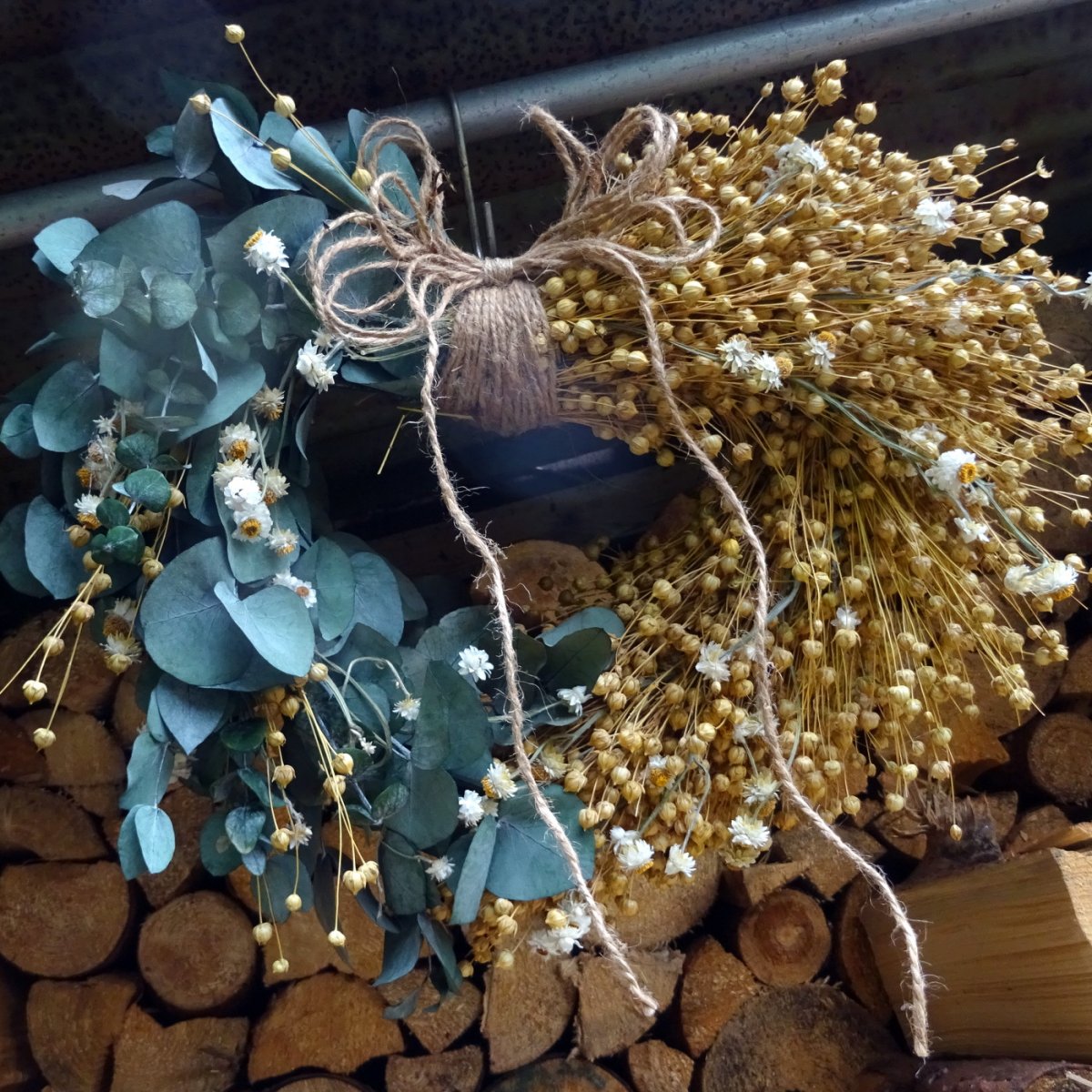 Srdce - Eucalyptus, len...