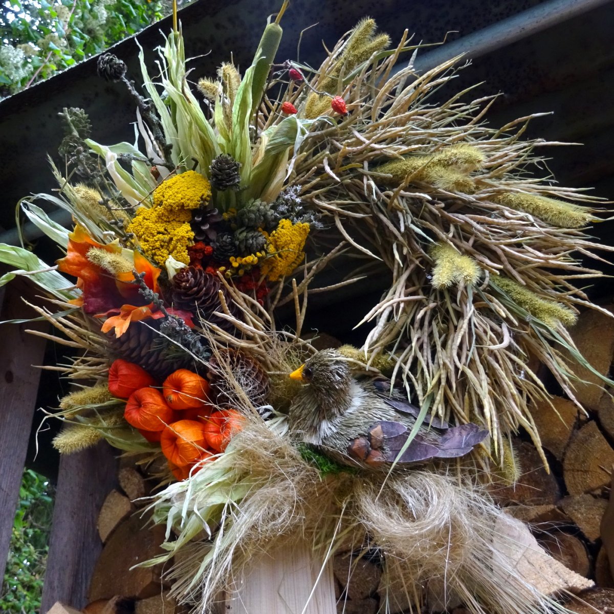 Věnec - Velký podzim s kačenou