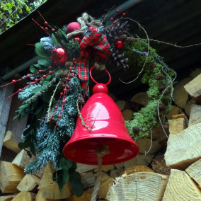 Věnec - Zvon velikánský, vánoční...
