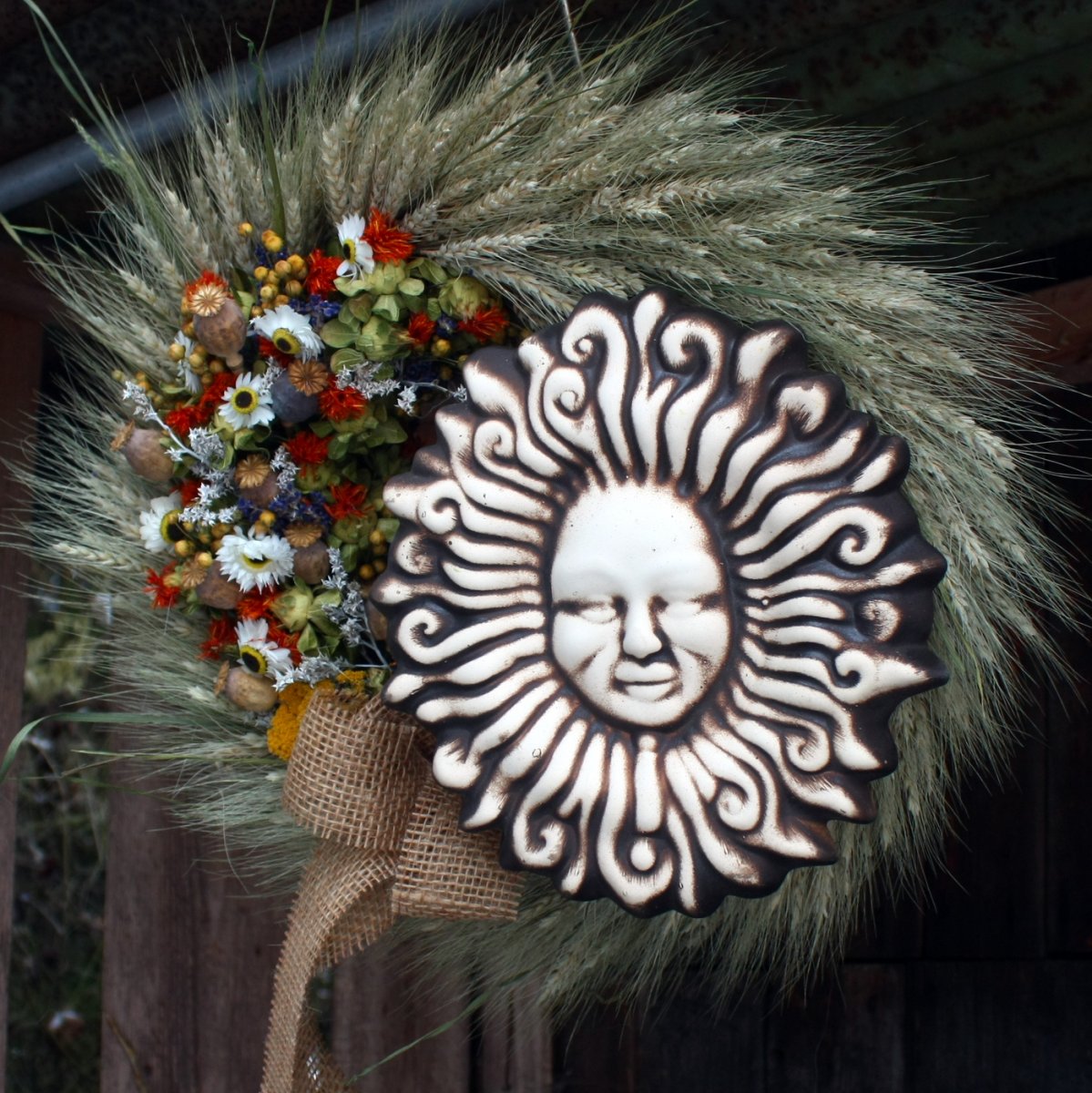 Věnec - Slunce vašeho domova