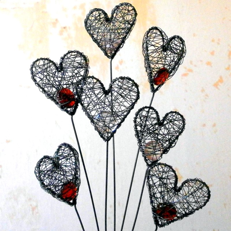 3D drátované srdce