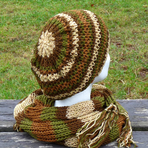 Baret inspirovaný přírodou