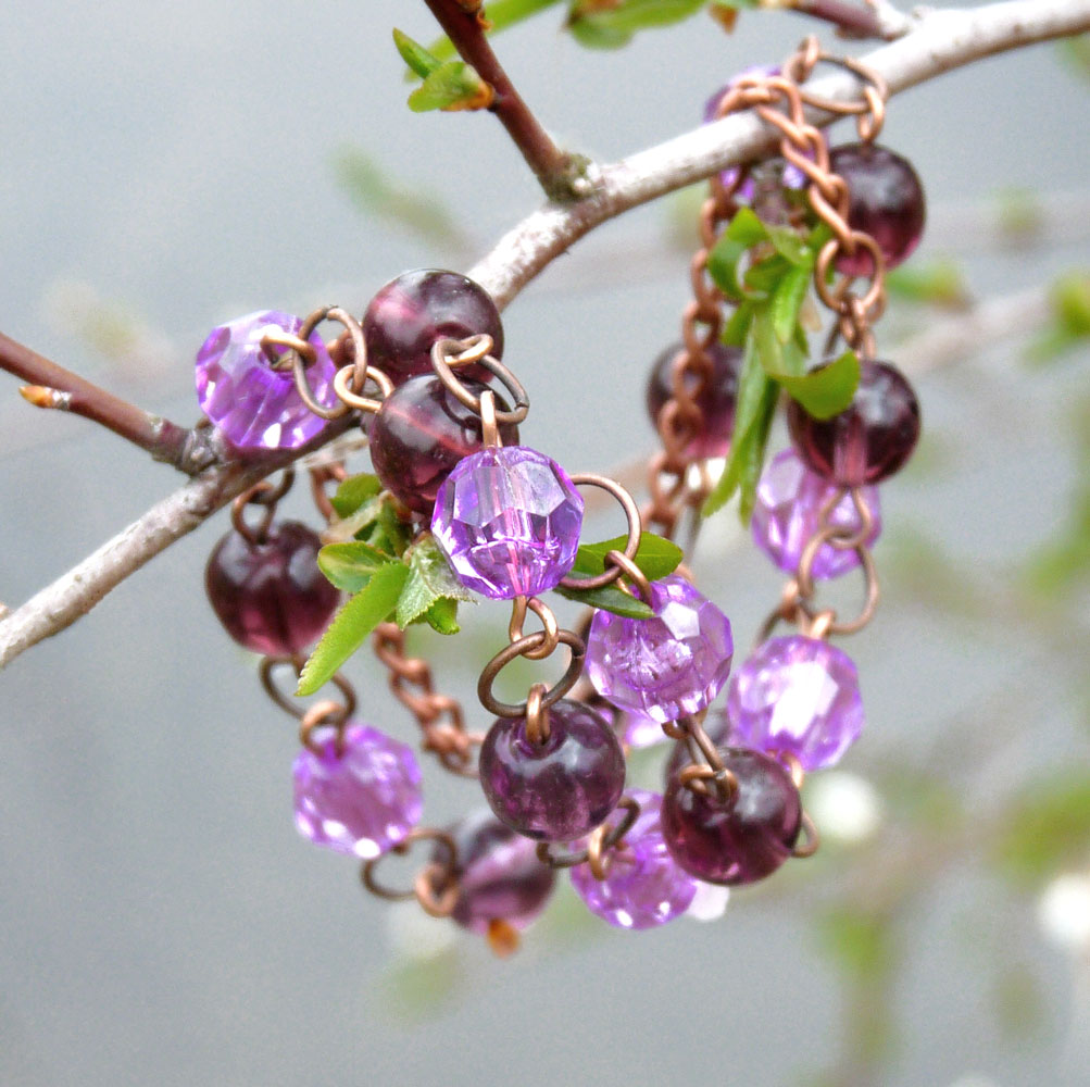 Náhrdelník - když kvetou šeříky