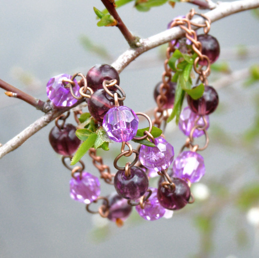 Náhrdelník - když kvetou šeříky