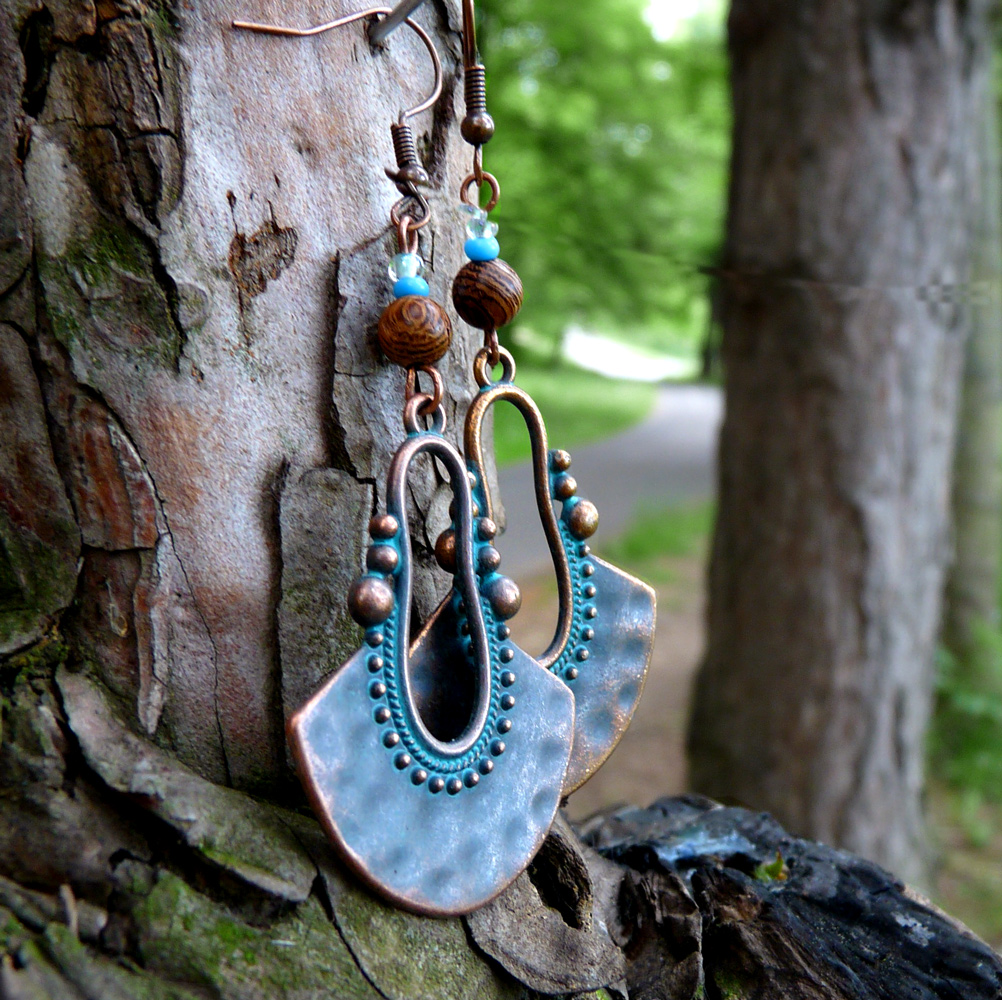 Náušnice - na houpačce