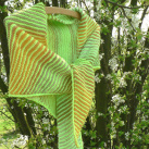 Světluška - pletený šátek